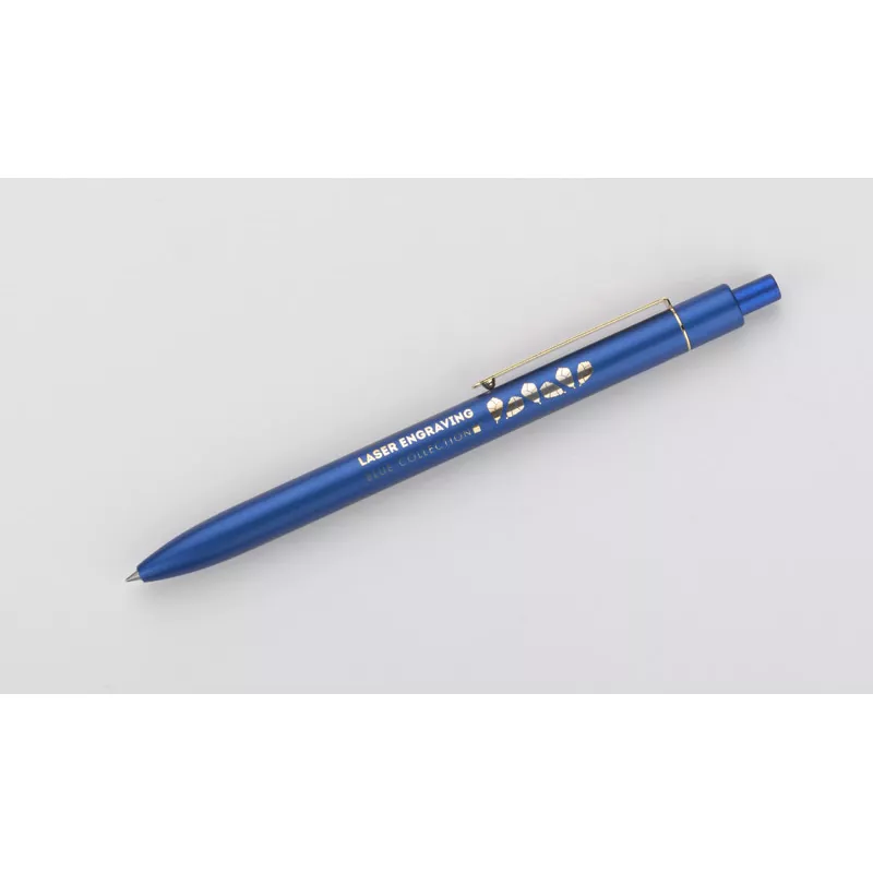 Długopis reklamowy aluminiowy ELON - granatowy (19695-06)