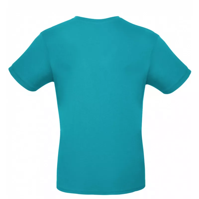 Koszulka reklamowa 145 g/m² B&C #E150 - Real Turquoise (733) (TU01T/E150-REAL TURQUOISE)