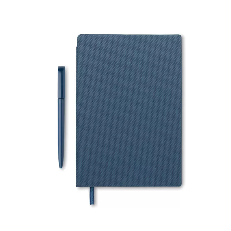 Notes A5 z okładką PU 80 kartek w linię NOTA - Francuski Granat (MO2524-85)
