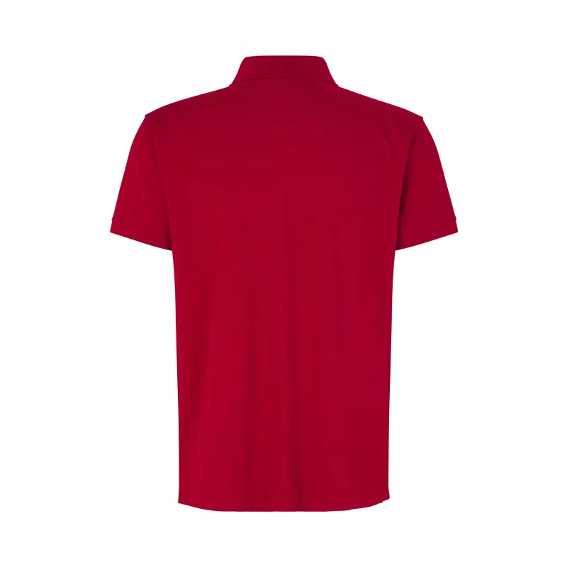 Koszulka bawełniana 210 g/m² ID Polo/stretch 0525 - Red (0525-RED)