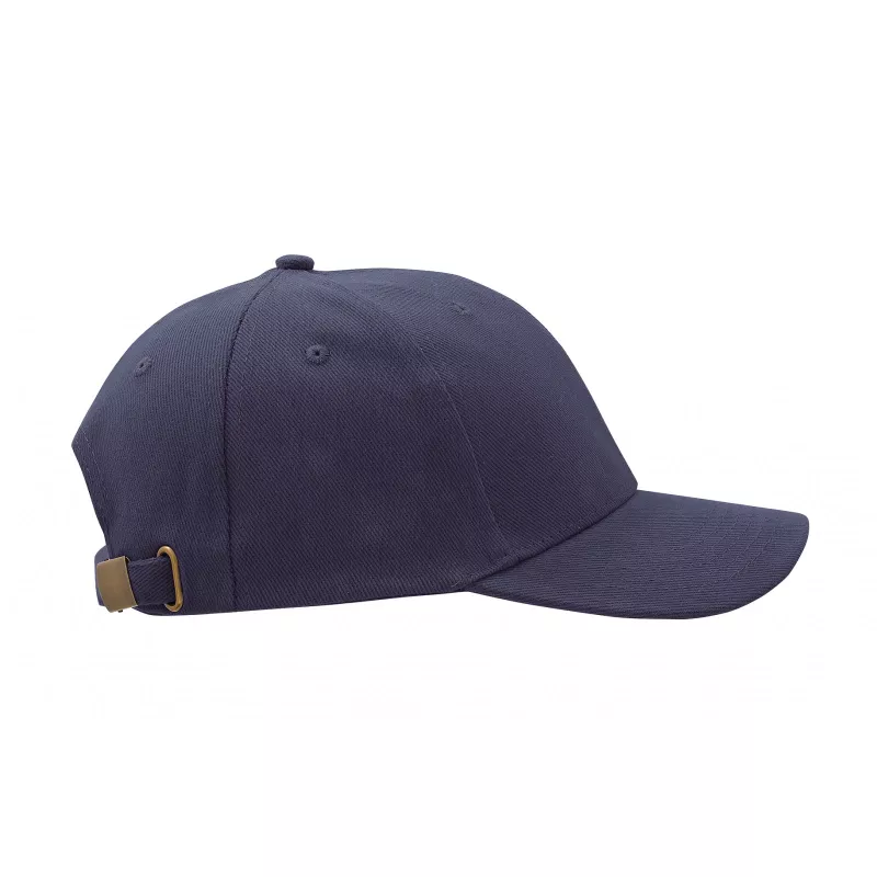 Czapka z daszkiem Premium z bawełny drapanej 350 g/m² #4194 - Granatowy Navy (HW-4194-NAVY)