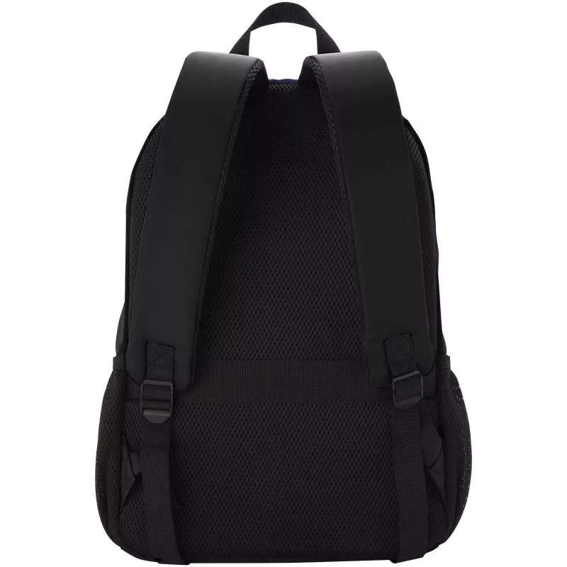 Trend Plus plecak na laptopa o przekątnej 15-cali o pojemności 20 l wykonany z materiałów z recyklingu z certyfikatem GRS - Czarny (13008690)