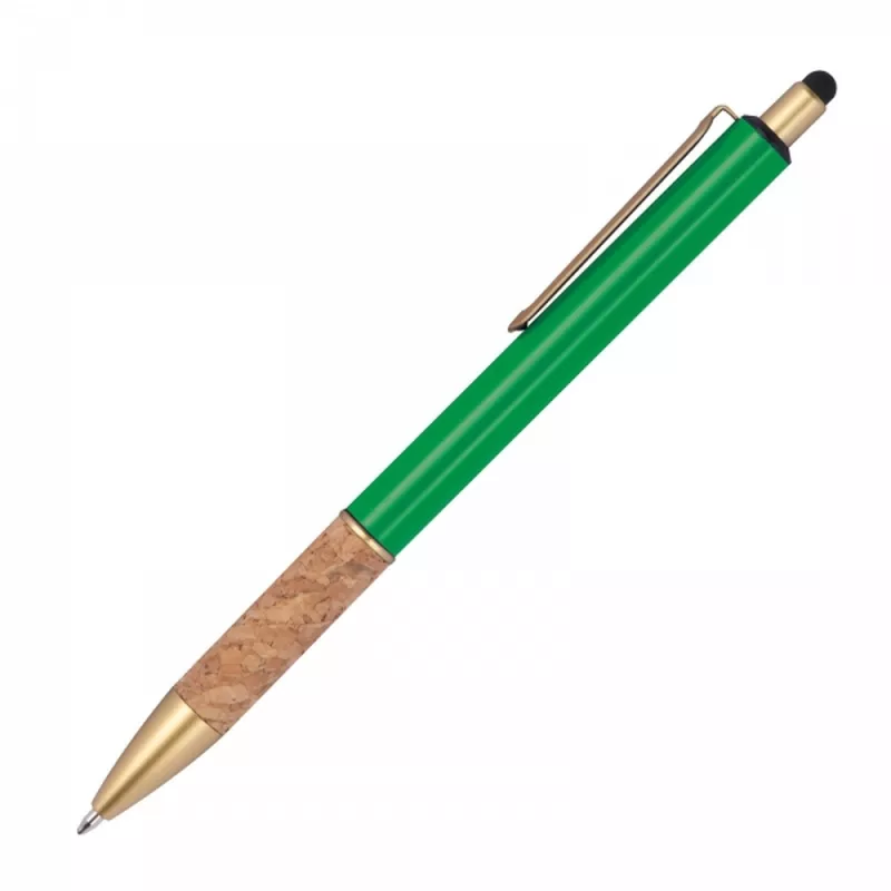 Długopis metalowy touch pen MARIAN - zielony (1369009)