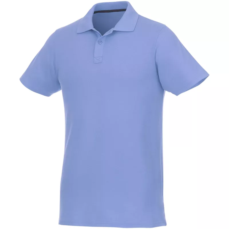 Helios - koszulka męska polo z krótkim rękawem - Jasnoniebieski (38106-L BLUE)