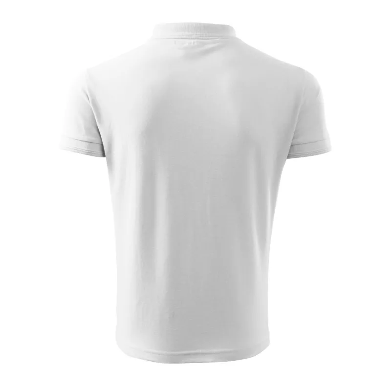 Męska koszulka polo 200 g/m² PIQUE  POLO 203 - Biały (ADLER203-BIAłY)