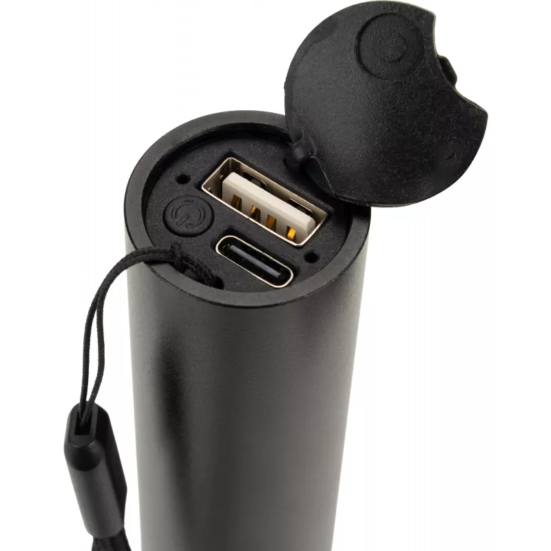 Latarka z możliwością ładowania ZAGROS Schwarzwolf - czarny (F2308700AJ303)