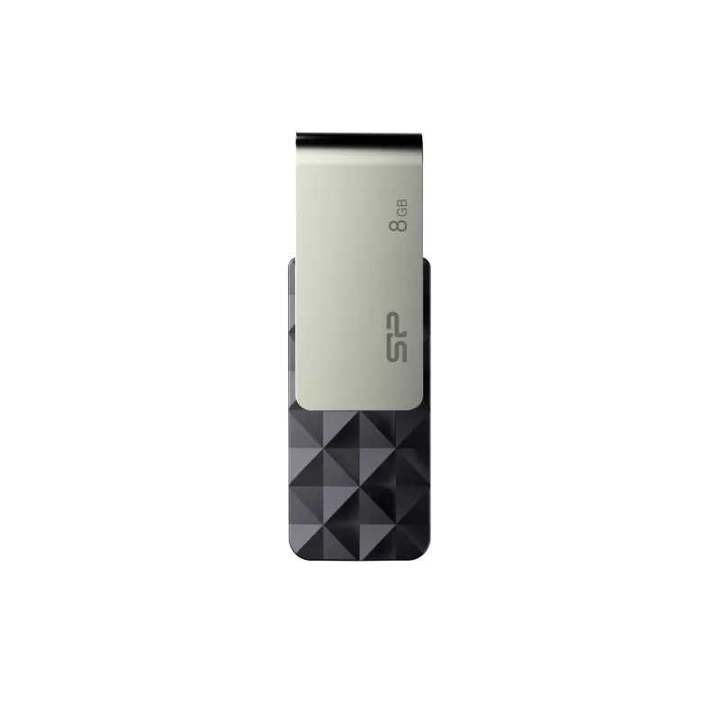 Pendrive Blaze B30, 8GB 3.1 Silicon Power - czarny (EG814003 8GB)