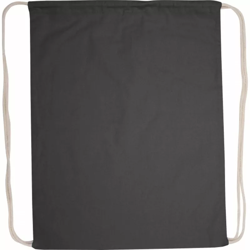 Worek bawełniany 140 g/m2 BUDAPEST - czarny (002403)