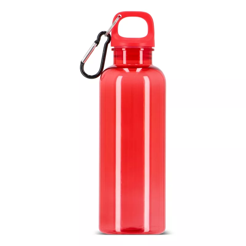 Butelka na wodę Noa R-PET 500ml - czerwony transparentny (LT98913-N0421)