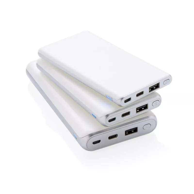 Ultra szybki power bank 10000 mAh z PD - biały (P324.673)