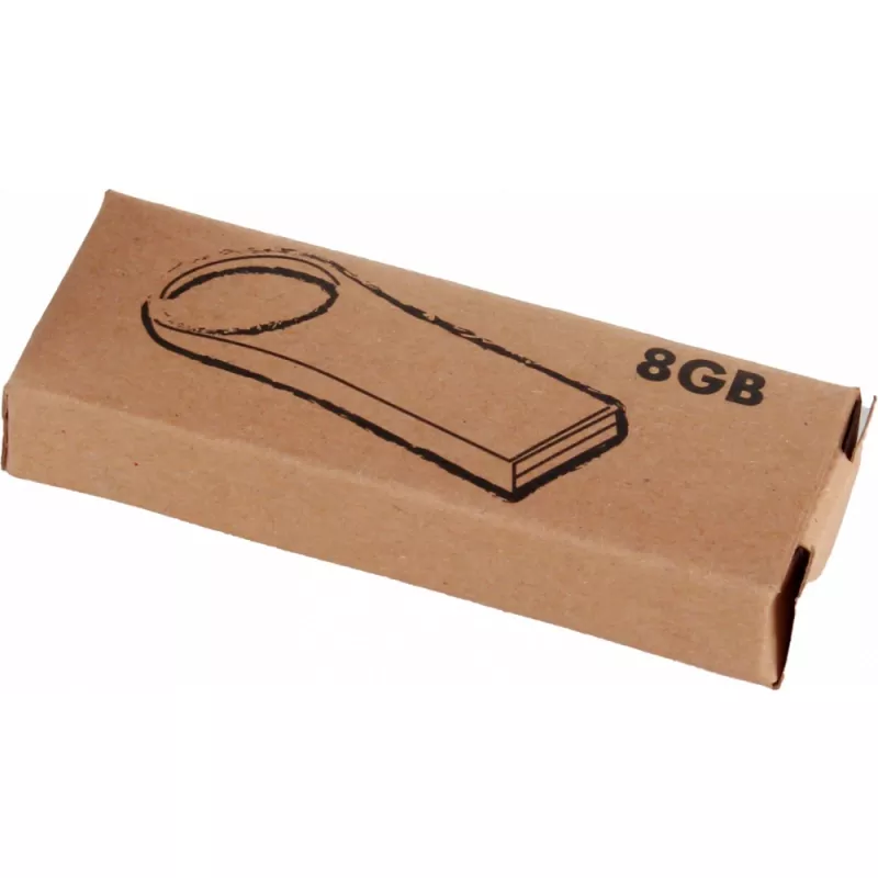 Pendrive z metalu 8GB 2.0 - szary (149307)