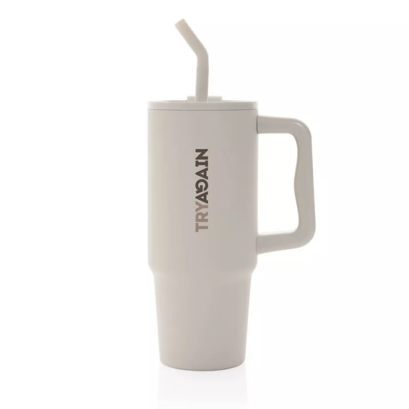 Kubek termiczny 900 ml Embrace - beżowy (P437.3019)