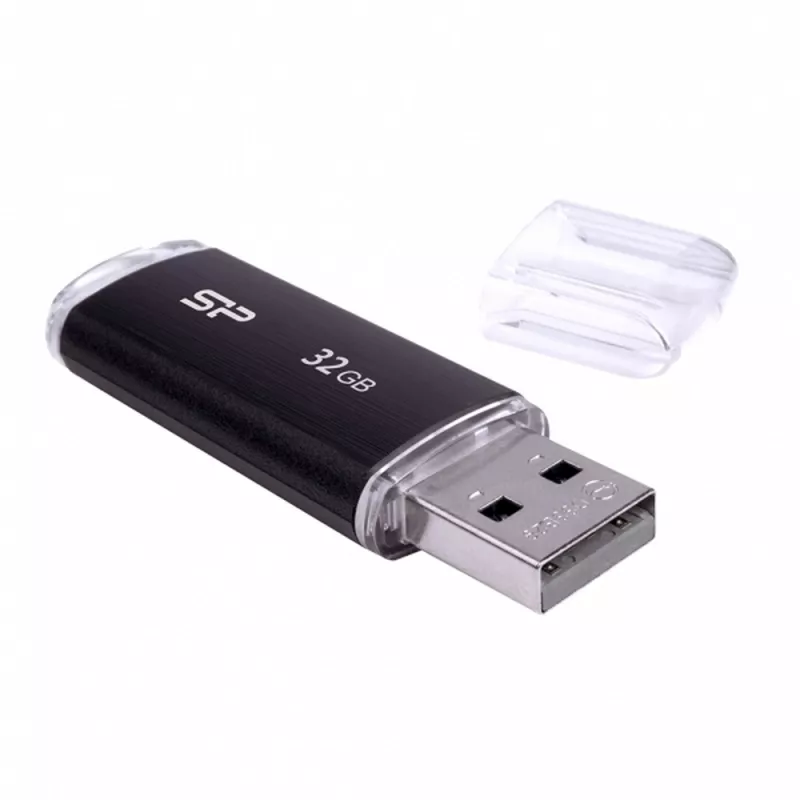 Pendrive Ultima U02, 16GB 2.0 Silicon Power - czarny (EG 813803 32GB)