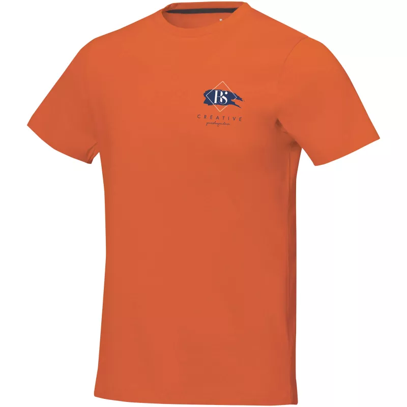 Męski T-shirt 160 g/m²  Elevate Life Nanaimo - Pomarańczowy (38011-ORANGE)