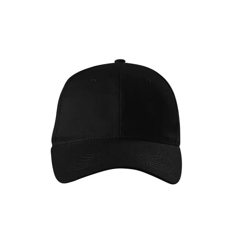 Reklamowa czapka z daszkiem Malfini SUNSHINE P31 - czarny (ADLERP31-CZARNY)