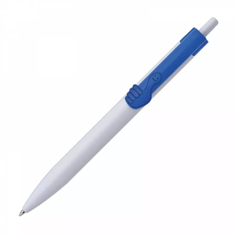 Długopis plastikowy CrisMa Smile Hand - niebieski (1444504)