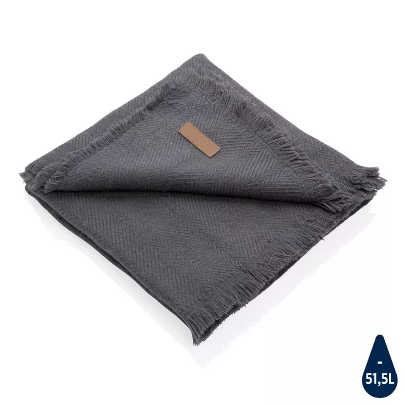 Koc 130 x 150 cm Ukiyo AWARE™ Polylana® - szary (P459.102)