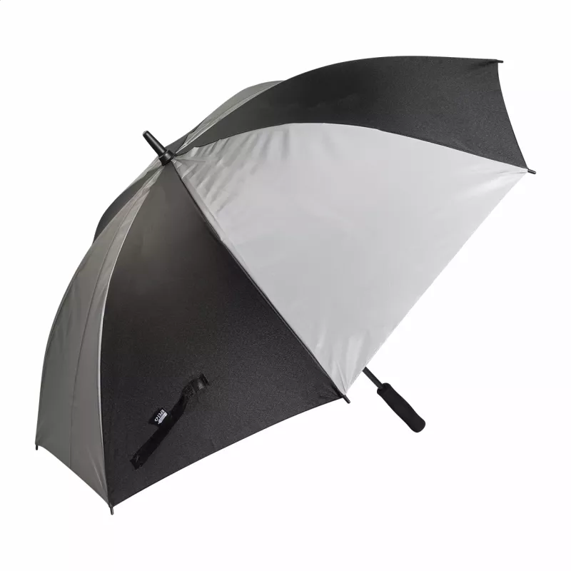 Radians XL odblaskowy parasol RPET - czarny (AP800624-10)