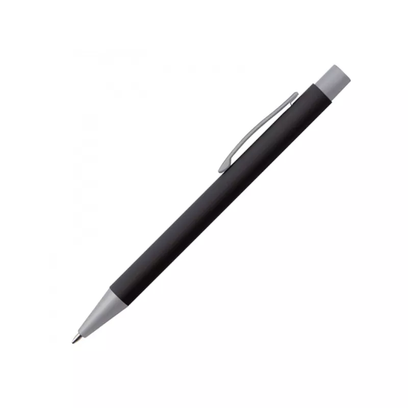 Metalowy długopis reklamowy ABU DHABI - czarny (093503)