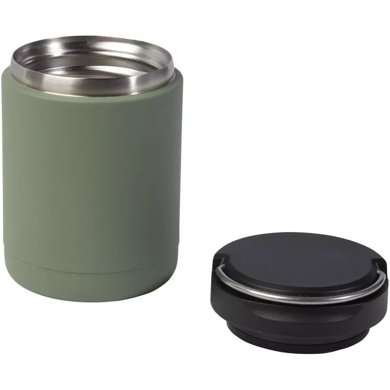 Doveron pojemnik śniadaniowy ze stali nierdzewnej z recyklingu o pojemności 500 ml  - Zielony melanż (11334092)