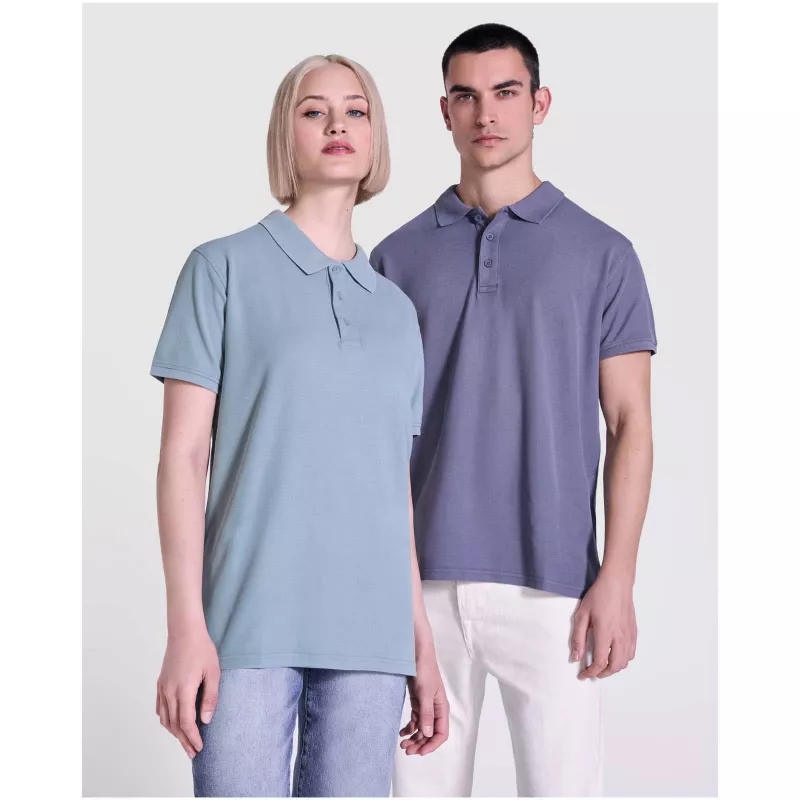 Austral koszulka polo unisex z krótkim rękawem  - Ciemnozielony (R2202-D GREEN)