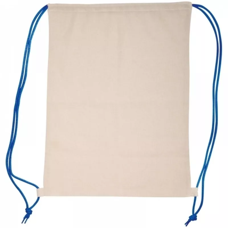 Worek sportowy bawełniany 140 g/m2 LONDONDERRY - niebieski (092004)