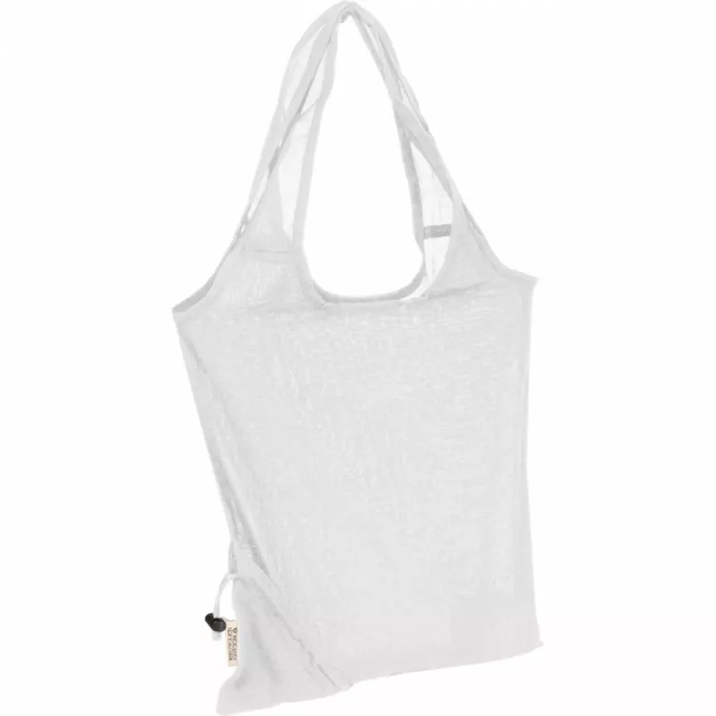 Torba bawełniana z recyklingu 118 g/m2 MODENA - biały (526206)