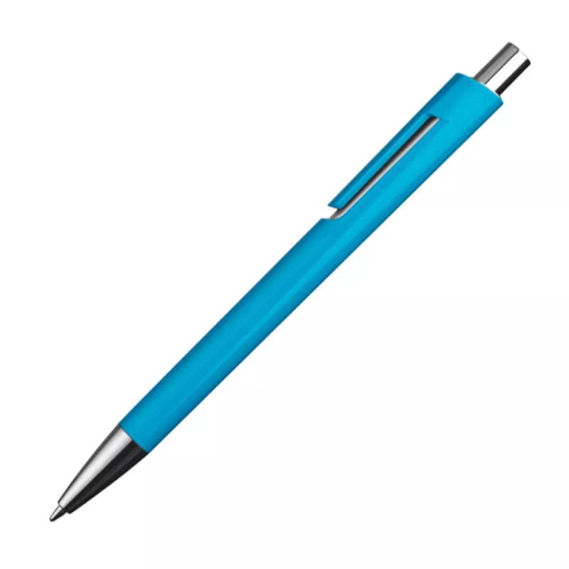 Długopis plastikowy reklamowy - jasnoniebieski (1353824)