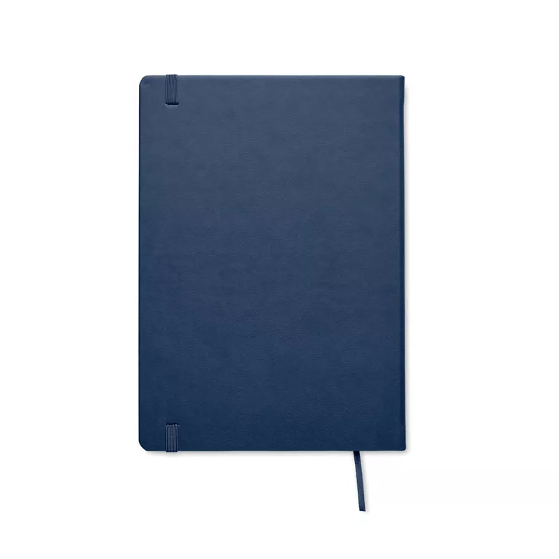 Notes A5 w okładce PU 100 kartek w linię OURS - Niebieski (MO6580-04)