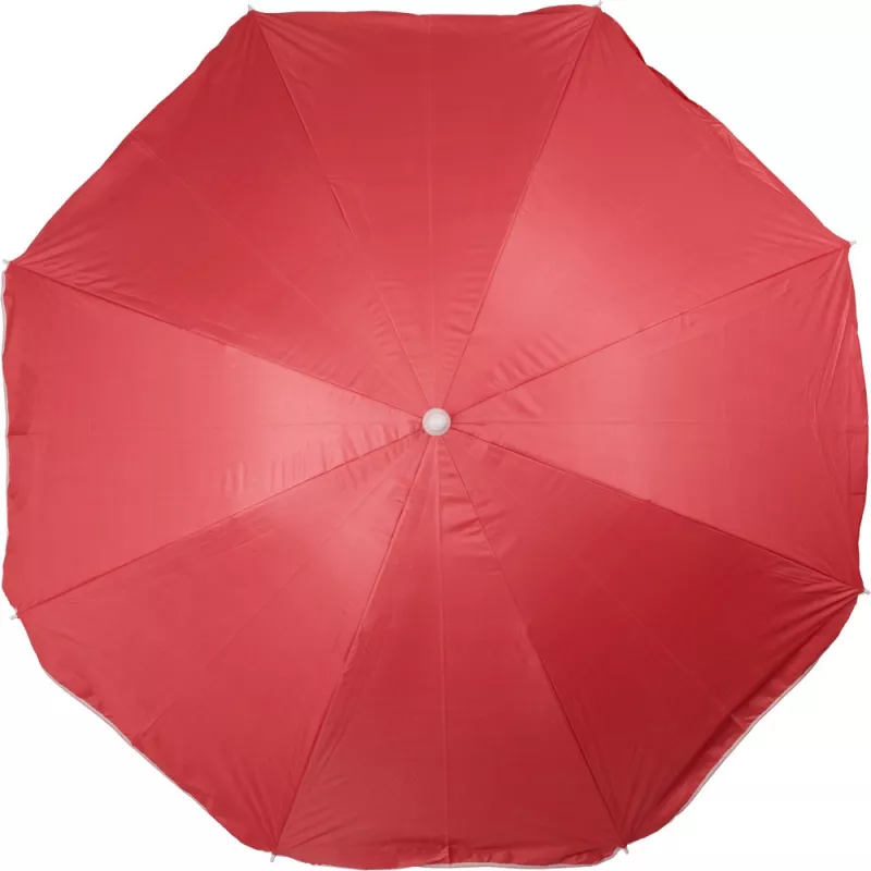 Parasol plażowy ø150 cm - czerwony (V2226-05)