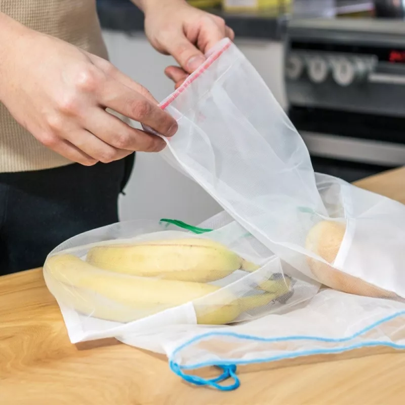 Worek na warzywa i owoce VINCENT - biały (6119506)