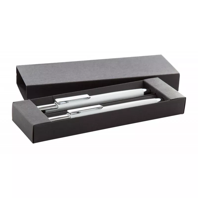 Glamy zestaw długopisów - biały (AP809479-01)