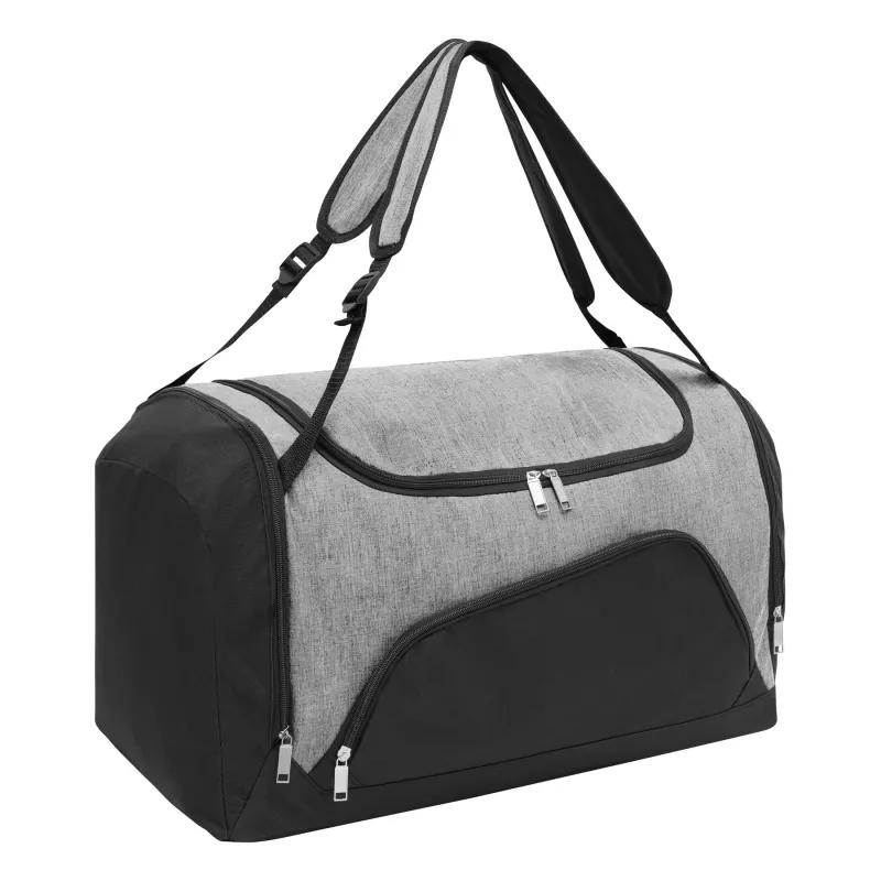 Torba sportowa 2 in 1 - czarny, szary (56-0808572)