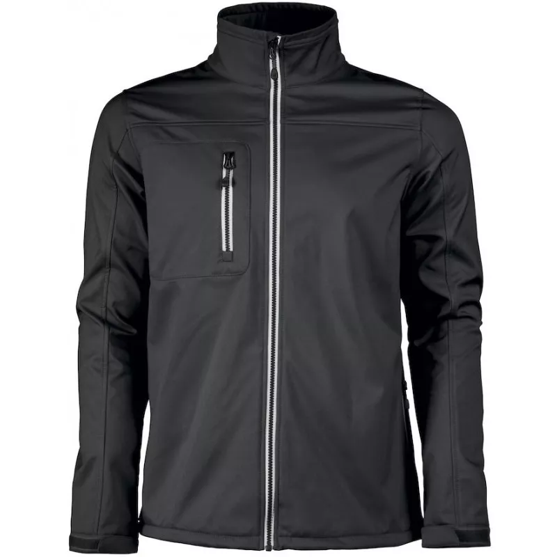 Softshell reklamowy męski 280 g/m² VERT - Czarny (2261049-BLACK)