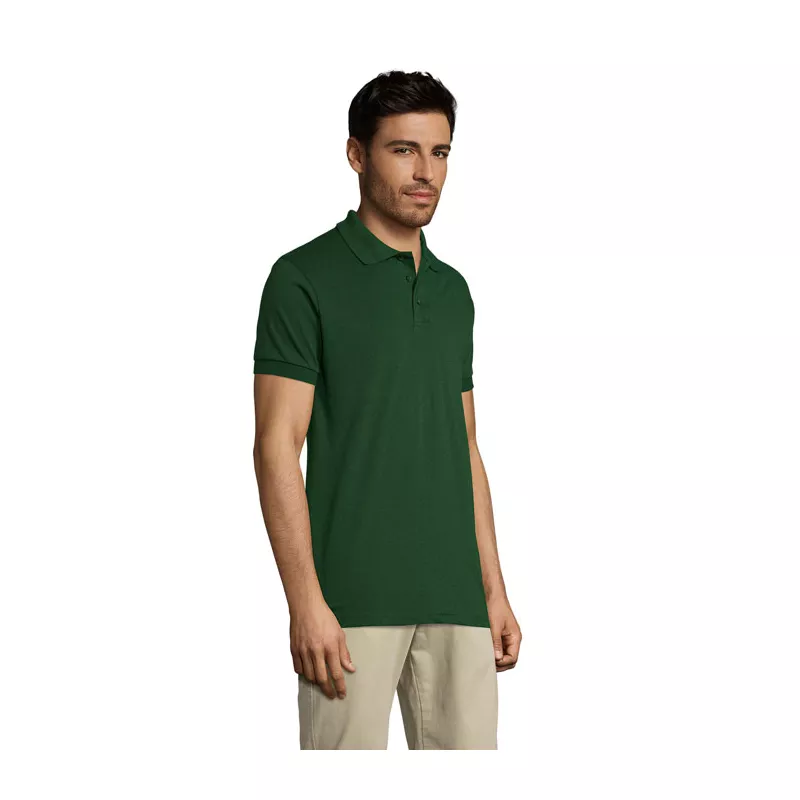 Koszulka polo męska 200 g/m² Sol's PRIME MEN - Ciemno-Zielony (S00571-BO)