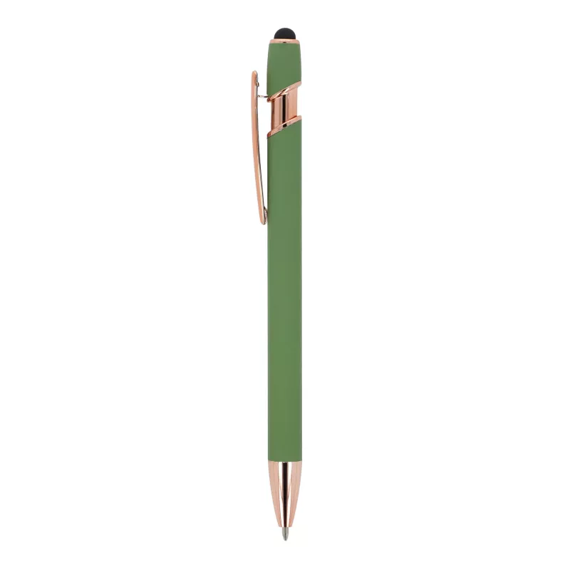 Ballpen Paris Deluxe Metal Rubberised - Oliwkowa zieleń (LT87783-N0043)