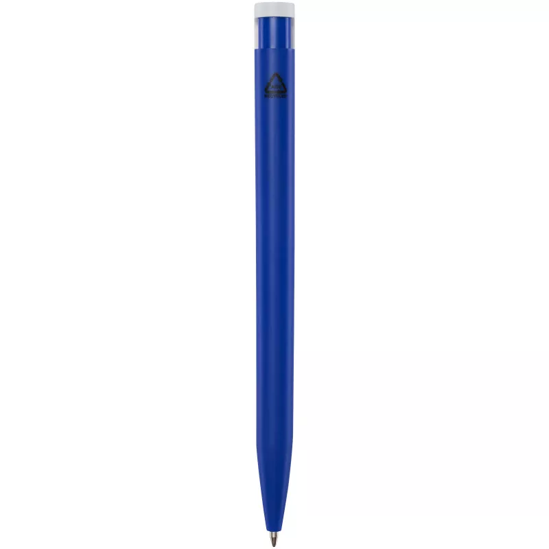 Unix długopis z tworzyw sztucznych pochodzących z recyklingu - Błękit królewski (10789753)
