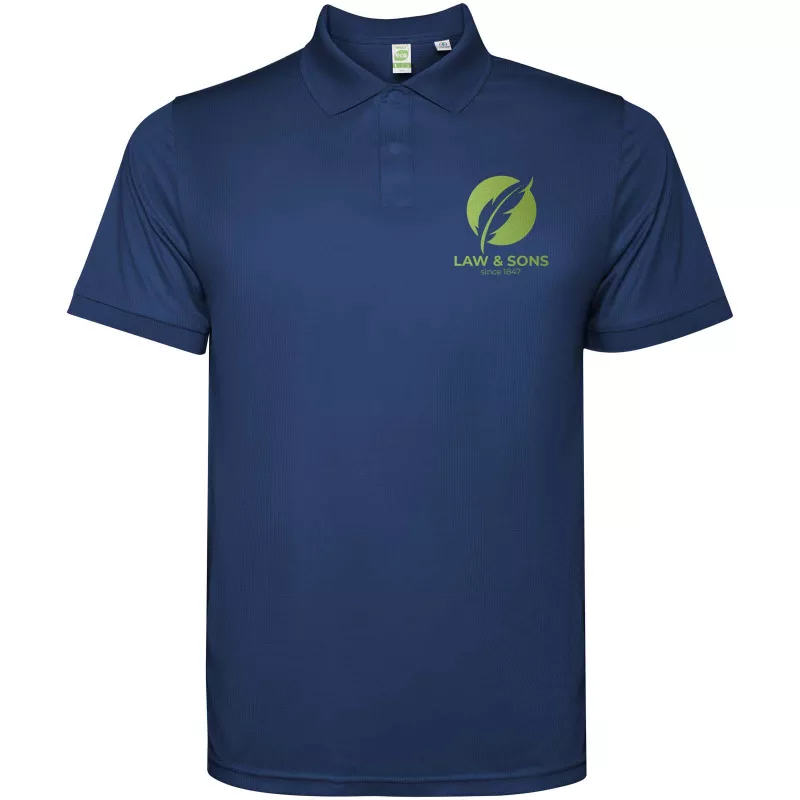 Torrmo męskie polo z krótkim rękawem - Navy Blue (R0400-NAVYBLUE)