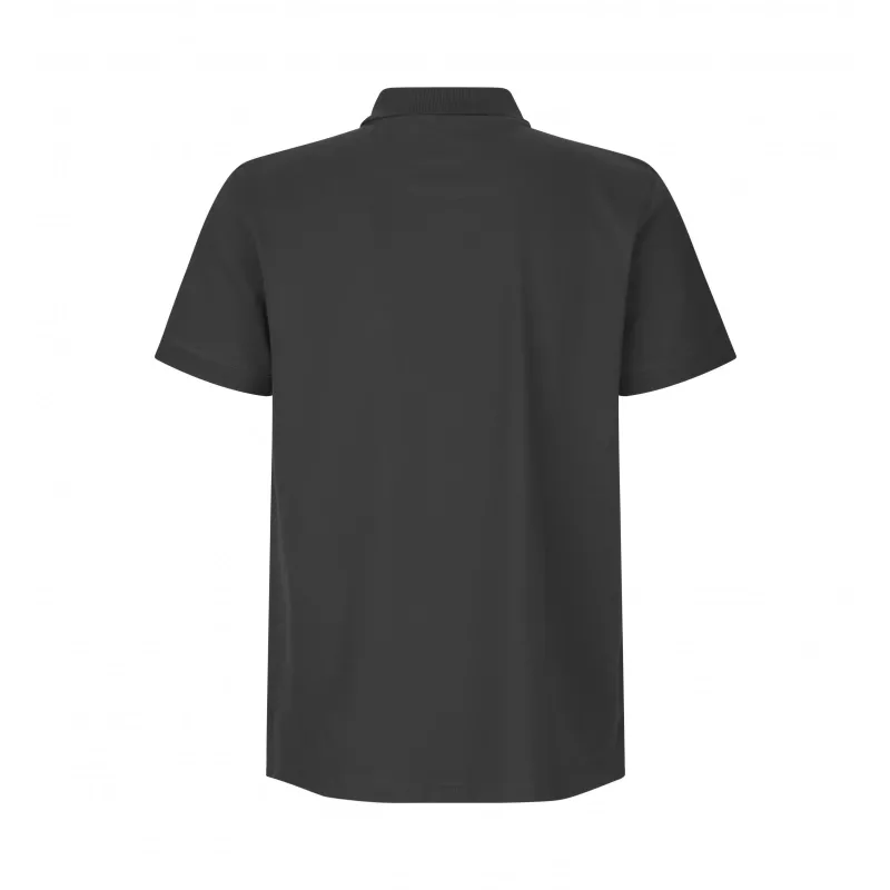 Koszulka bawełniana 210 g/m² ID Polo/stretch 0525 - Charcoal (0525-CHARCOAL)