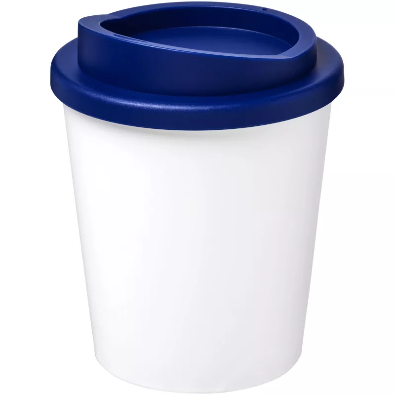 Kubek termiczny z plastiku 250 ml dowolny mix kolorów - Biały-Niebieski (21009209)