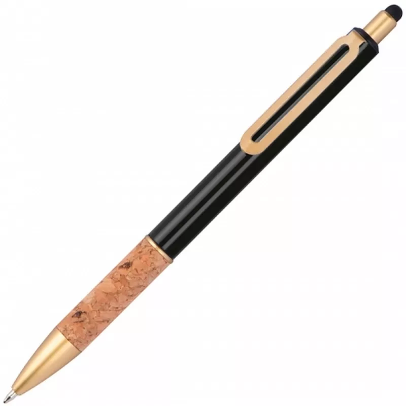 Długopis metalowy touch pen CAPRI - czarny (369003)