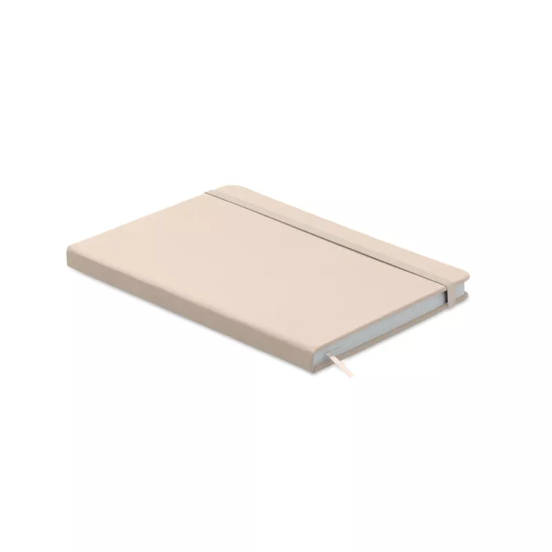 Notes A5 w okładce PU 96 kartek gładkie ARCONOT PLAIN - Zgaszona Biel (AR1804-43)