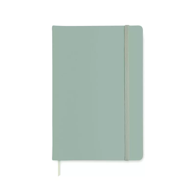 Notes A5 w okładce PU 96 kartek gładkie ARCONOT PLAIN - Miętowy Zielony (AR1804-77)