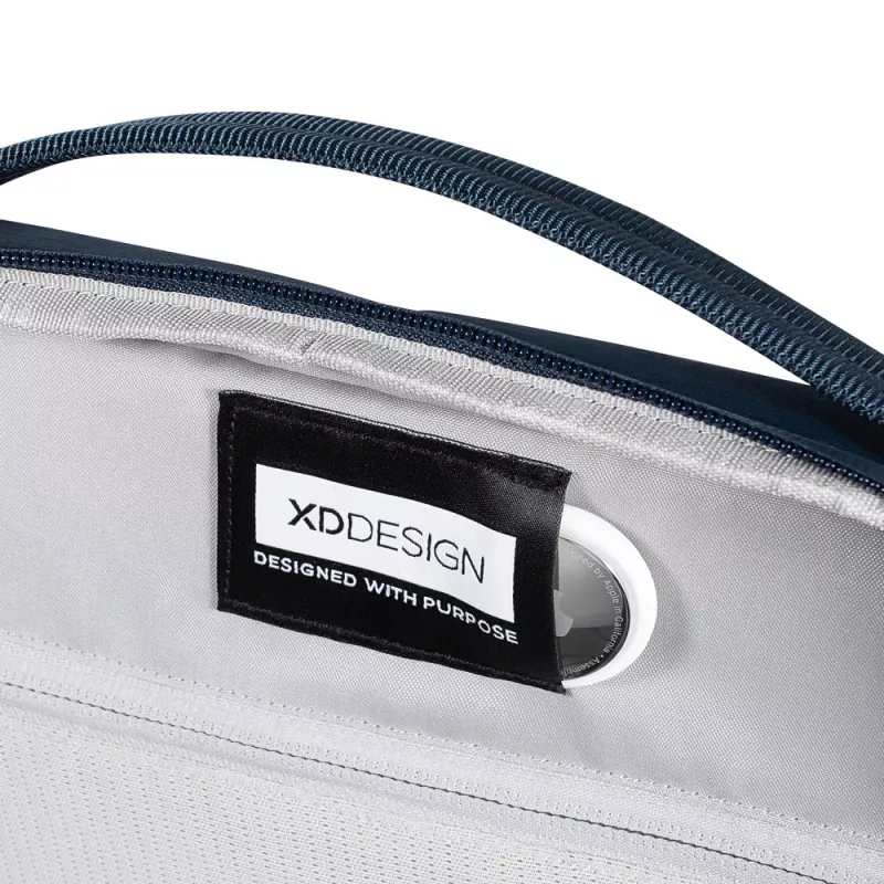 Bobby Air plecak chroniący przed kieszonkowcami - navy, grey (P706.3225)