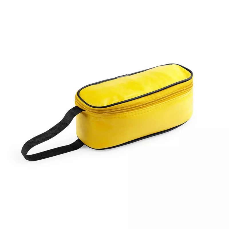 Pudełko śniadaniowe ok. 500 ml, torba termoizolacyjna - żółty (V9970-08)