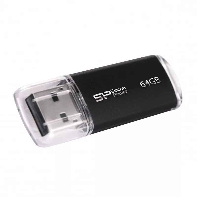 Pendrive Ultima II I-series, 32GB 2.0 Silicon Power - czarny (EG811703 64GB)