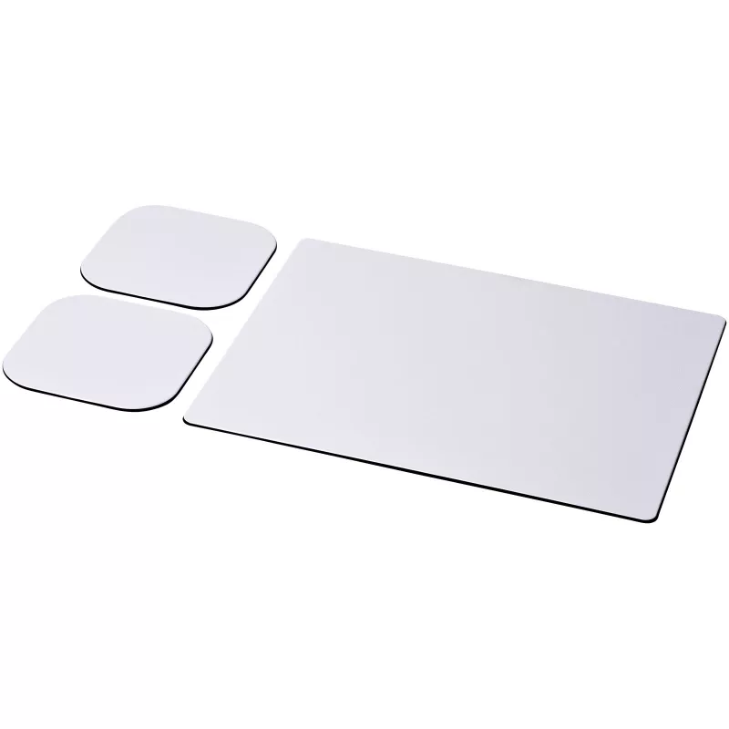 Podkładka pod mysz Brite-Mat® i zestaw podkładek pod naczynia combo 3 - Czarny (21059300)