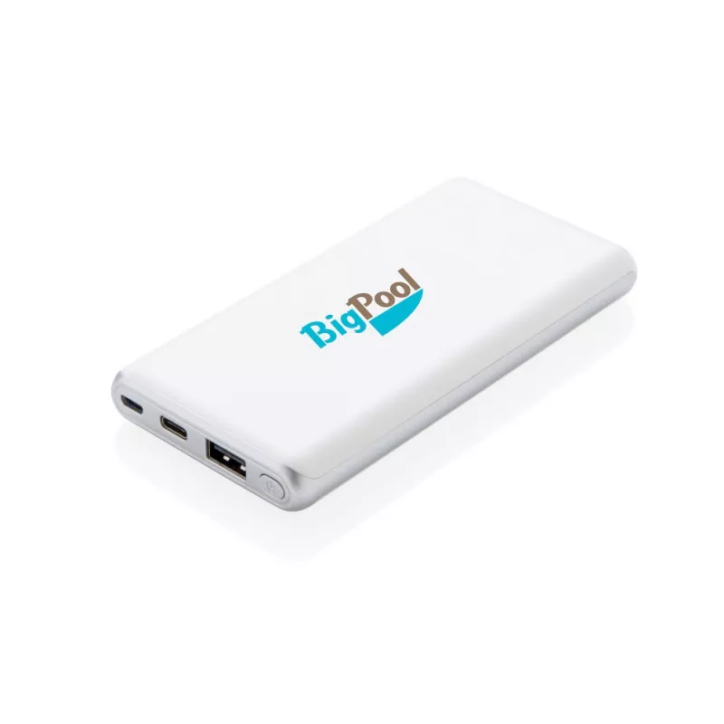 Ultra szybki power bank 10000 mAh z PD - biały (P324.673)