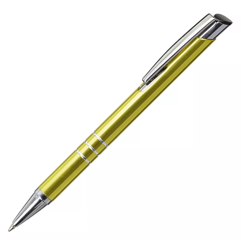 Długopis reklamowy aluminiowy LINDO - żółty (R73365.03)