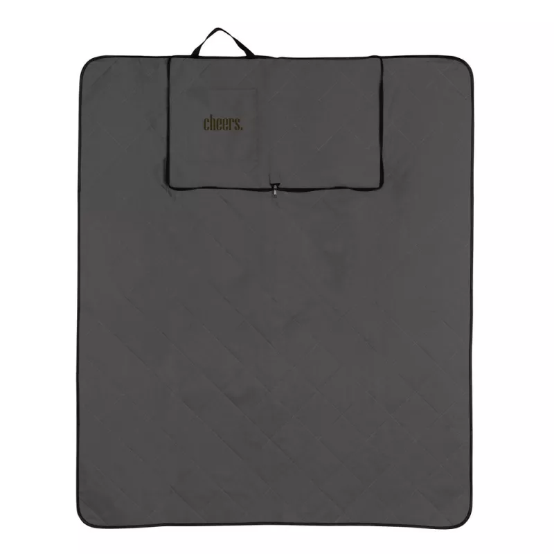 Koc piknikowy 130 x 145 cm Impact AWARE™ RPET - anthracite (P459.122)